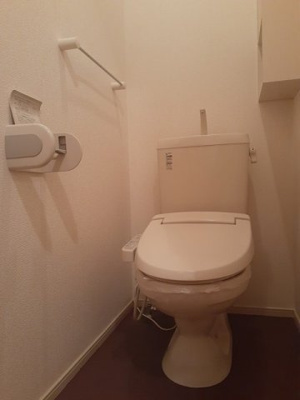 【トイレ】 | サニーテラス | 清潔感のあるトイレです