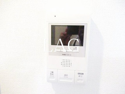 【セキュリティ】 | ＧＲＡＮＤＥ菊川 | モニター付きインターホンです。