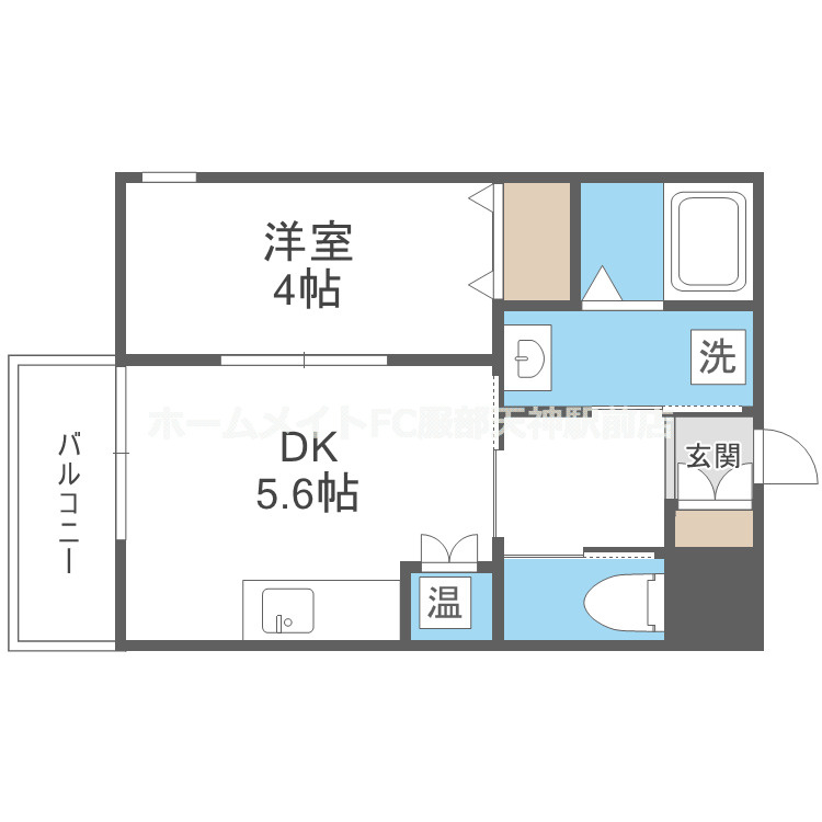 EIJU TSUKAMOTO　仲介手数料無料の間取り