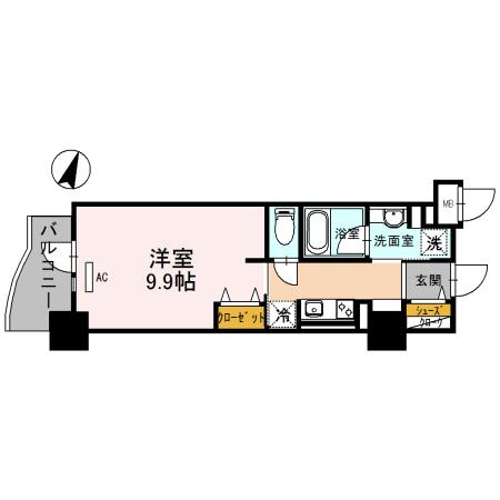STOLZ　KISHIBEの間取り
