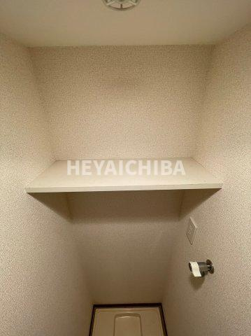 クレイシア新御徒町の収納|洗濯機　上部