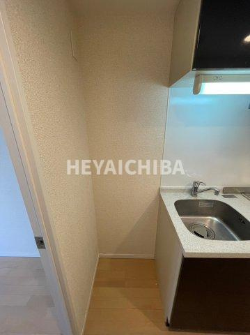 クレイシア新御徒町のキッチン|冷蔵庫置場