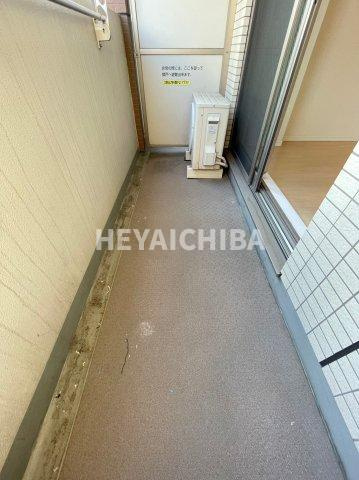 クレイシア新御徒町のバルコニー