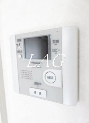【設備】 | リバーサイト | モニター付きインターホンです。