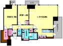 【間取り】 | 北浜ミッドタワー　間取り