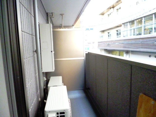 春木町K-Cityのバルコニー