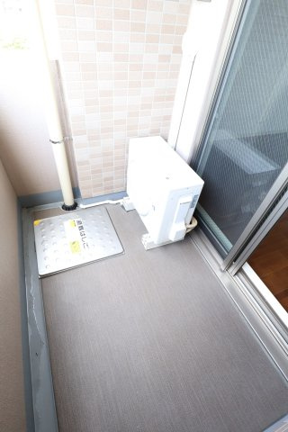 大阪市都島区片町２丁目の賃貸マンションのバルコニー
