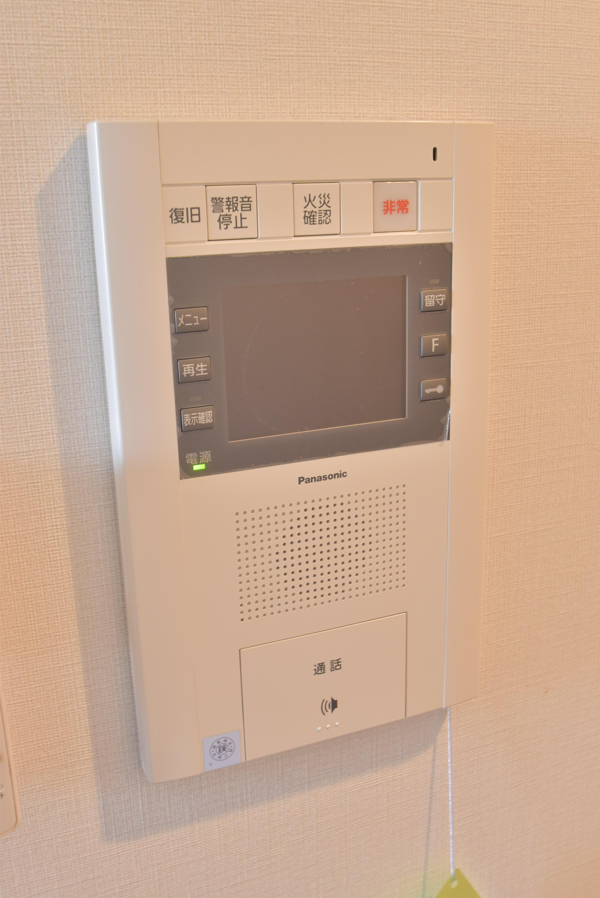 レジュールアッシュ大阪城北のセキュリティ