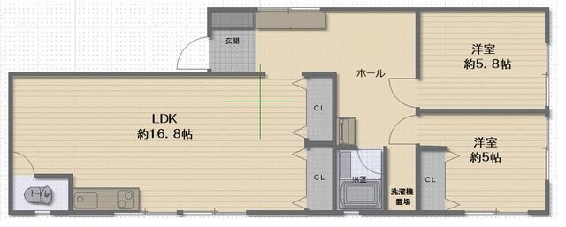 アスカビルの間取り