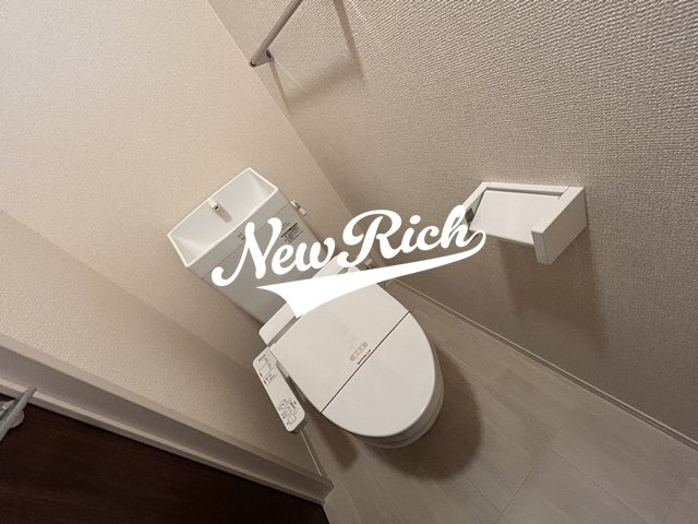 高崎市貝沢町のアパートのトイレ