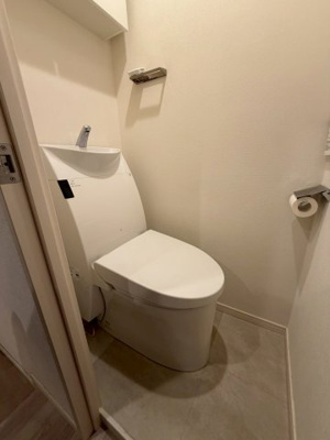 【トイレ】 | ブルーハイツ柏 | 清潔感のあるトイレです