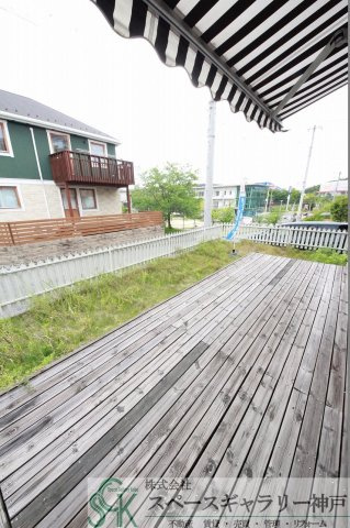 舞多聞東１丁目戸建のバルコニー