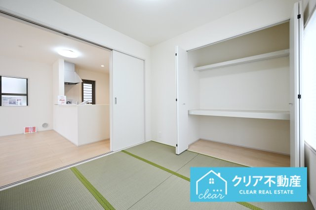 【和室】 | 伊勢崎市東小保方町第2　リーブルガーデン | 一部屋は欲しい和室！ごろっと寝転がってお昼寝もできます♪