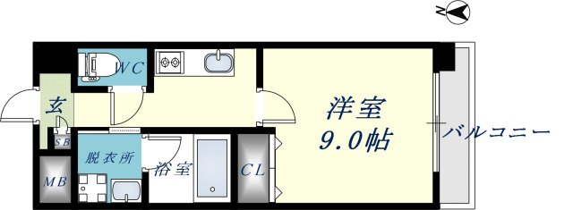 Cozy Court3の間取り