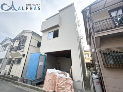 【外観】 | 加古郡播磨町北野添一丁目　新築戸建 | ■両面道路の為、陽当たり・通風良好♪