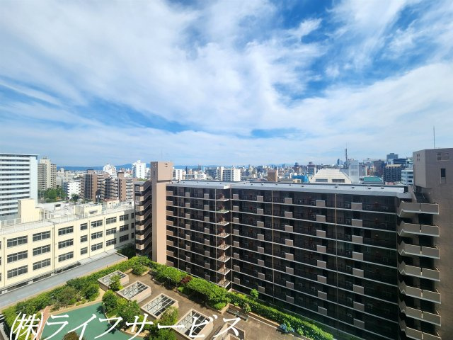 【展望】 | ソシエ北大阪 | バルコニーからの眺望／上層階につき良好です！
