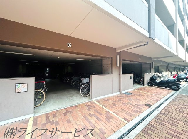 【駐輪場】 | ソシエ北大阪 | 駐輪場