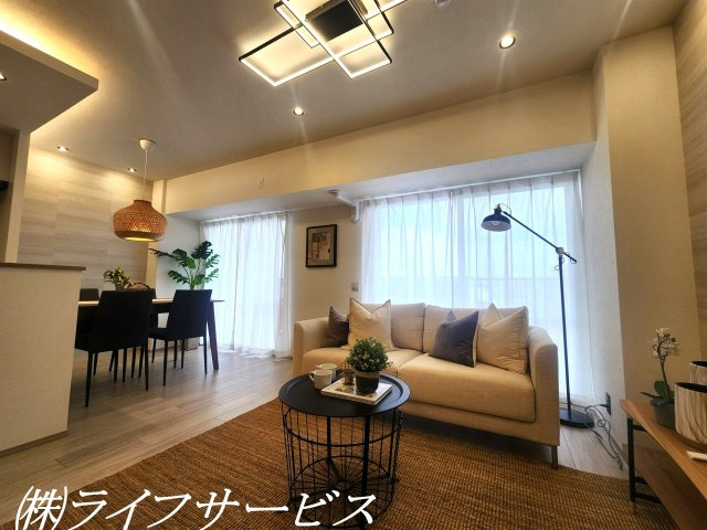 【居間・リビング】 | ソシエ北大阪 | インテリアコーディネート中の物件につきお住まい後のイメージがしやすいですね！