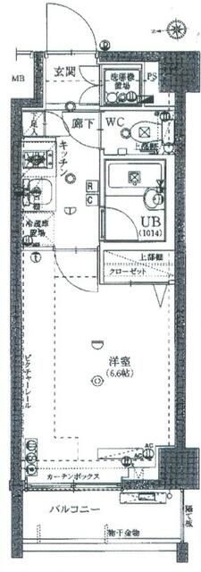 スパシエアルマール浮間公園の間取り