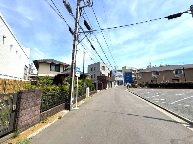 海まで2分！マリンライフ　平坦地の前面道路含む現地写真|前面道路