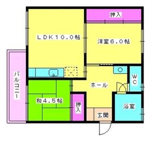 【間取り】 | 宮副アパート
