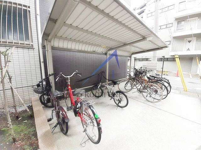 グランカーサのその他共用部分|駐輪スペースです。