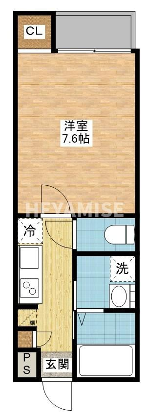 Ammoudi東諫早の間取り|※同物件同室タイプの写真でございます※現況を優先します※