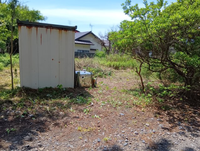 売土地　焼津市田尻の外観|西方向の写真です。