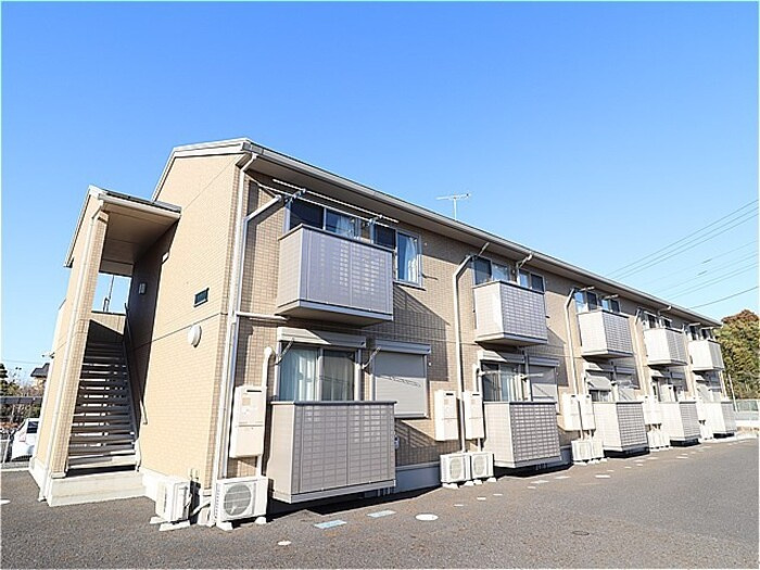 スカイブルー　Ｆの外観|外はこのようになっています