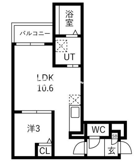 【間取り】 | Jack miyaharaⅢ