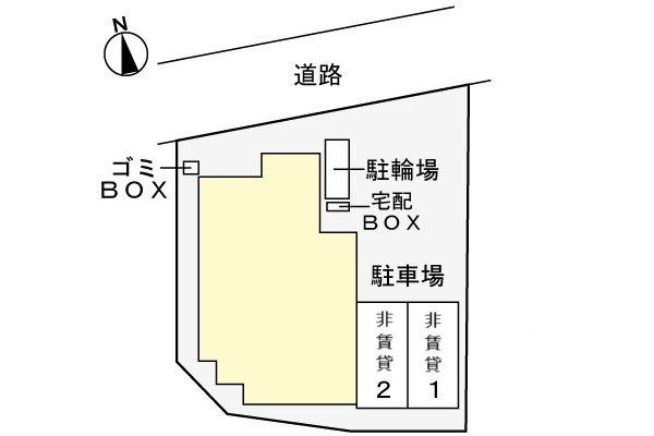 メゾン・ド・ルミエールの区画図