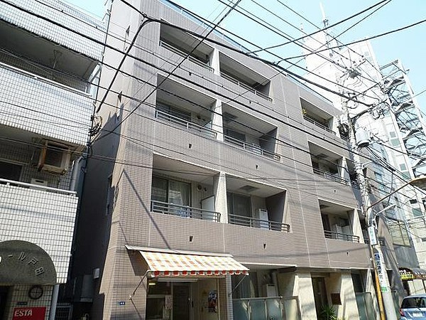 シュロス武蔵小山の外観|外観は落ち着いています