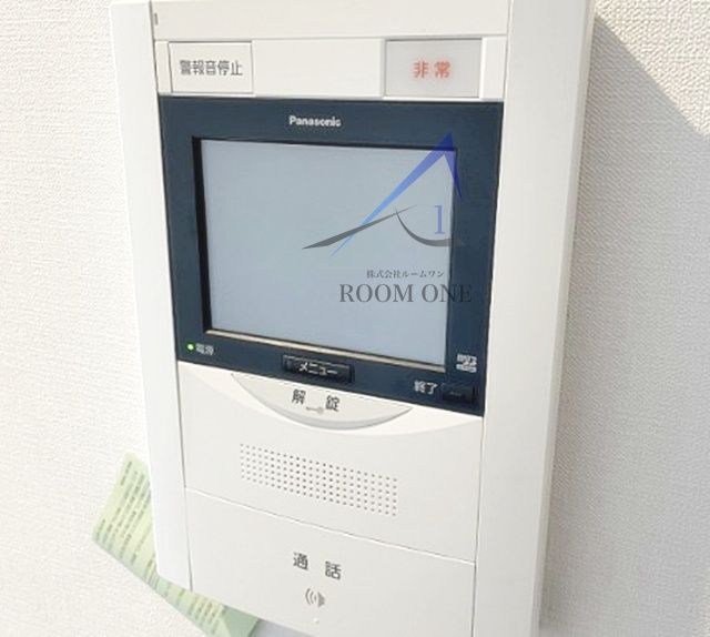 ラグゼナ平和台のセキュリティ|モニター付きインターホンです。