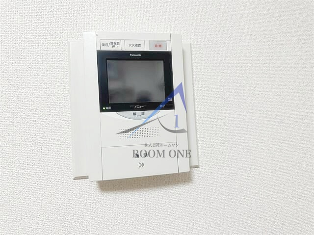 メインステージ門前仲町のセキュリティ|モニター付きインターホンです。