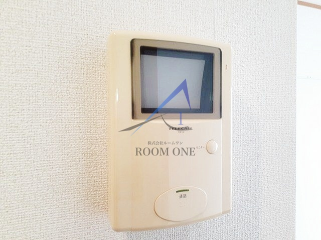 サニー　フォレスト　ガーデンのセキュリティ|モニター付きインターホンです。