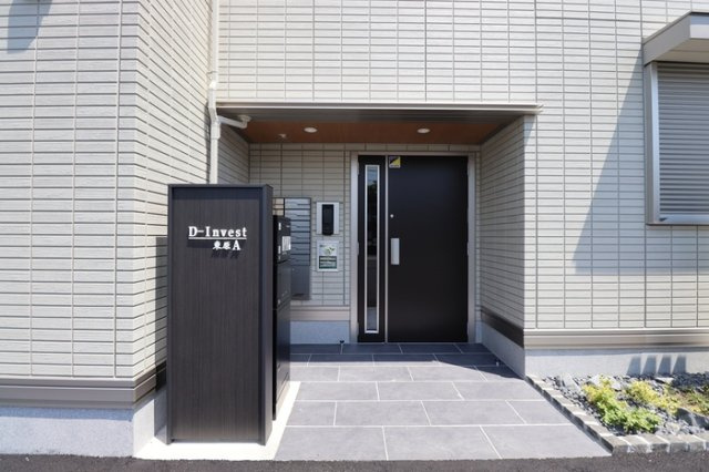 Ｄ-Invest東原A　Aのエントランス|清潔なエントランスです