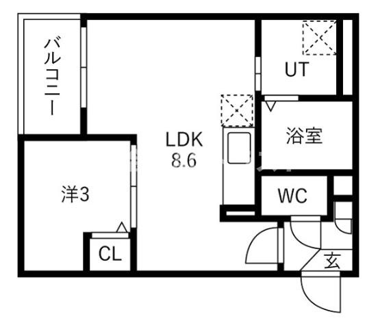 【間取り】 | Jack miyaharaⅡ