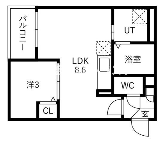 【間取り】 | Jack miyaharaⅡ