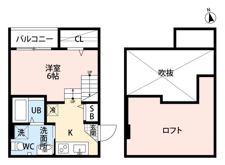 ロッククリスタル井尻の間取り|使いやすい間取りです。