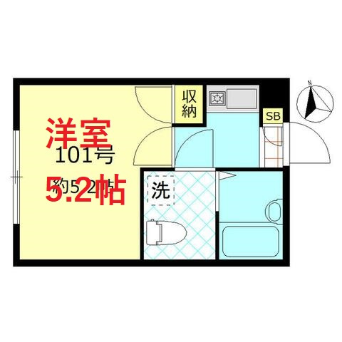 【間取り】 | プリムローズ大森