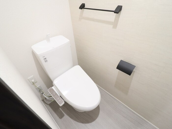 Ｄ-Invest東原B　Bのトイレ|シンプルで使いやすいトイレです