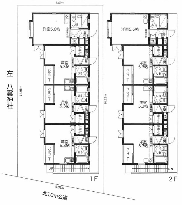 赤羽ツゥーツゥーの間取り