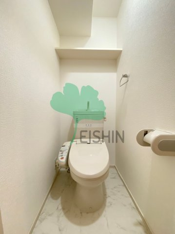 レジデンス住吉のトイレ|清潔感のあるトイレです。