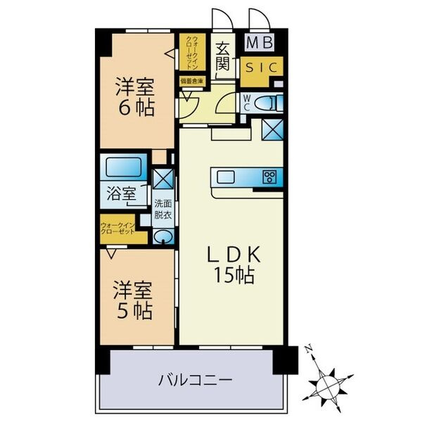 neu(ノイ)の間取り|使いやすい間取りです。