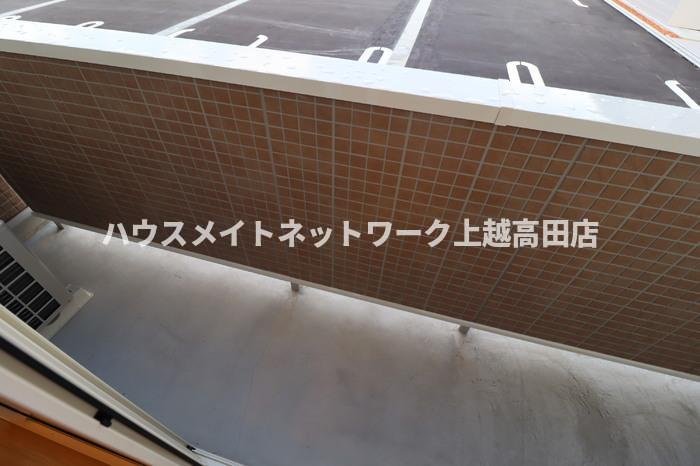 シャインピークス大和 Ａのバルコニー|バルコニー