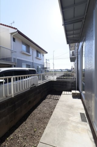 グレースハイツ　B棟の庭