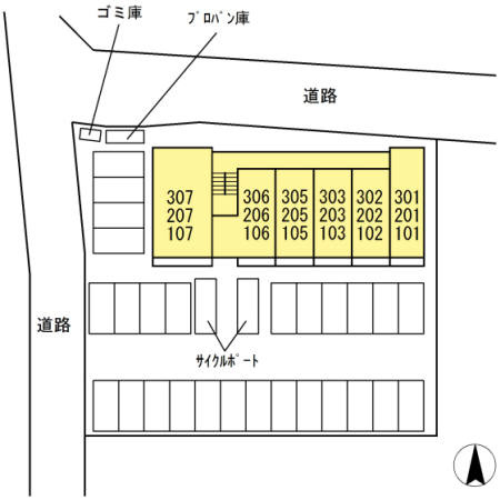 Ｐｕｌｉｔｏの区画図
