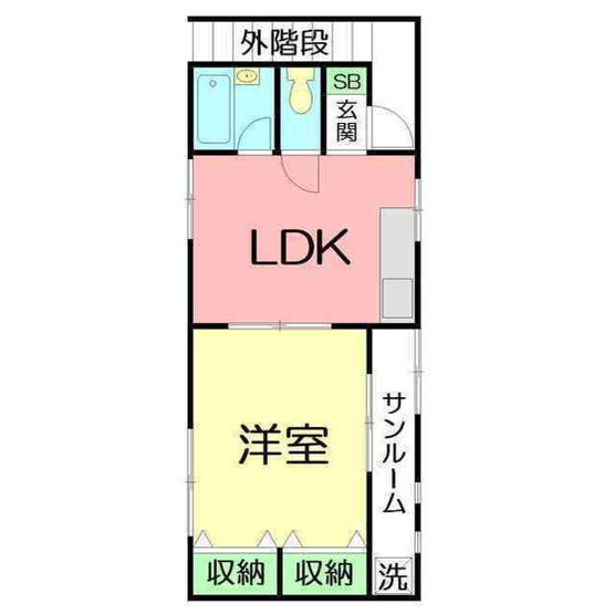 【間取り】 | 第一サンロードあさひ