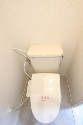 温水洗浄便座付き！