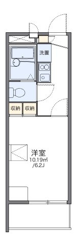 【間取り】 | レオパレスサン・ビレッジⅠ